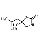 CAS 登录号：649568-32-1， 5-异丁基-5-甲基-1,3-恶唑烷-2-酮