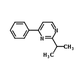 CAS#: 64958-51-6， 2-isopropyl-4-phenyl-pyrimidine