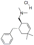 CAS 登录号：64970-03-2， 1-[(1R,6R)-6-苄基-4,4-二甲基-1-环己-2-烯基]-N,N-二甲基-甲胺盐酸盐