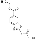 CAS 登录号：65010-89-1， 乙基2-[(氯乙酰基)氨基]-1,3-苯并噻唑-6-羧酸酯