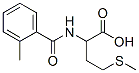CAS 登录号：65054-80-0， 2-[(2-甲基苯甲酰)氨基]-4-(甲硫基)丁酸