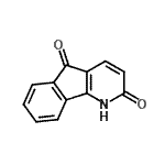 CAS 登录号：650597-81-2， 1H-茚并[1,2-b]吡啶-2,5-二酮
