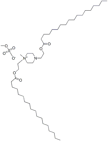 CAS#: 65060-32-4， 1-Methyl-1,4-Bis[2-[(1-Oxooctadecyl)Oxy]Ethyl]Piperazinium Methyl Sulphate