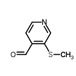 CAS 登录号：650628-88-9， 3-(甲硫基)异烟醛