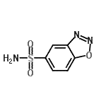 CAS 登录号：65072-46-0， 1,2,3-苯并恶二唑-5-磺酰胺