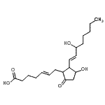 CAS 登录号：65085-69-0， (5E,13E)-11,15-二羟基-9-氧代前列腺-5,13-二烯-1-酸