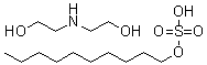 CAS 登录号：65121-82-6， 二乙醇胺硫酸癸酯盐