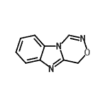 CAS 登录号：65122-66-9， 1H-[1,2,4]恶二嗪o[4,5-a]苯并咪唑