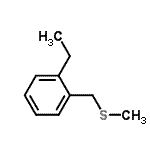 CAS 登录号：65130-44-1， 1-乙基-2-[(甲硫基)甲基]苯