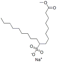 CAS 登录号：65151-73-7， 9-磺基硬脂酸甲酯钠盐