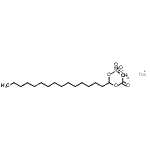 CAS#: 65166-23-6， Sodium 1-acetoxyhexadecyl sulfate