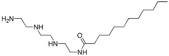CAS 登录号：65179-50-2， N-[2-[[2-[(2-氨基乙基)氨基]乙基]氨基]乙基]十二碳酰胺