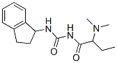CAS 登录号：6520-77-0， 1-[2-(二甲基氨基)丁酰基]-3-(茚满-1-基)脲