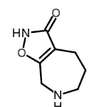 CAS 登录号：65202-67-7， 5,6,7,8-四氢-2H-[1,2]恶唑并[5,4-c]氮杂卓-3(4H)-酮