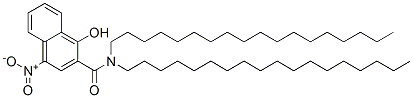 CAS#: 65208-16-4, 1-Hydroxy-4-Nitro-N,N-Dioctadecylnaphthalene-2-Carboxamide