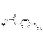 CAS 登录号：652154-32-0， S-(4-甲氧基苯基)甲基硫代氨基甲酸酯