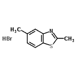 CAS 登录号：65287-15-2， 2,5-二甲基-1,3-苯并噻唑氢溴酸盐(1:1)