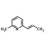 CAS 登录号：652987-55-8， 2-甲基-6-[(1E)-1-丙烯-1-基]吡啶