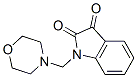 结构式 CAS# 6532-16-7, 1-(吗啉基甲基)-1H-吲哚-2,3-二酮