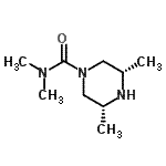 CAS 登录号：654071-78-0， (3R,5S)-N,N,3,5-四甲基-1-哌嗪甲酰胺