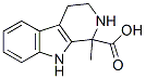 结构式 CAS# 6543-83-5, 2,3,4,9-四氢-1-甲基-1H-吡啶并[3,4-b]吲哚-1-羧酸