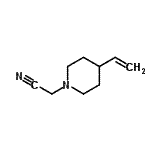 CAS 登录号：654663-52-2， (4-乙烯基-1-哌啶基)乙腈