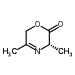 CAS 登录号：65479-21-2， (3S)-3,5-二甲基-3,6-二氢-2H-1,4-恶嗪-2-酮