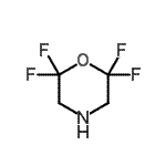 CAS 登录号：65502-95-6， 2,2,6,6-四氟吗啉