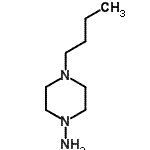 CAS 登录号：65504-31-6， 4-丁基-1-哌嗪胺