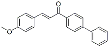 CAS#: 6552-64-3， 3-(4-Methoxyphenyl)-1-(4-Phenylphenyl)Prop-2-En-1-One