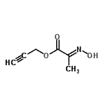 CAS 登录号：655243-58-6， 2-丙炔-1-基(2E)-2-(羟基亚胺)丙酸酯