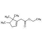 CAS 登录号：656235-88-0， 乙基(4,5,5-三甲基-1-环戊烯-1-基)乙酸酯