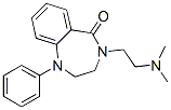 CAS 登录号:65647-11-2, 1,2,3,4-四氢-4-(2-二甲基氨基乙基)-1-苯基-5H-1,4-苯并二氮杂卓-5-酮