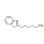 CAS 登录号：65718-88-9， 2-己基-1,3-苯并噻唑
