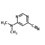CAS 登录号：65735-63-9， 6-(二甲基氨基)-4-嘧啶甲腈