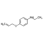 CAS 登录号：657394-04-2， 4-(烯丙氧基)-N-乙基苯胺