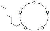 CAS 登录号：65743-07-9， 2-己基-1,4,7,10,13-五氧杂环十五烷