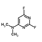 CAS 登录号：658-02-6， 2,6-二氟-N,N-二甲基-4-嘧啶胺