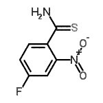 CAS 登录号：658076-52-9， 4-氟-2-硝基硫代苯甲酰胺