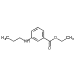 CAS 登录号：658689-59-9， 乙基3-(丙基氨基)苯甲酸酯