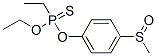 CAS 登录号：6587-45-7， 乙硫基膦酸 O-乙基 O-[4-(甲基亚磺酰)苯基]酯