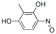 CAS 登录号：65882-00-0， 2-甲基-4-亚硝基间苯二酚