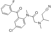 CAS 登录号：65899-72-1， 阿氯扎封