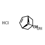 CAS 登录号：65907-08-6， (3-内)-8-甲基-8-氮杂双环[3.2.1]辛-6-烯-3-醇盐酸盐(1:1)