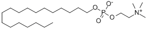 结构式 CAS# 65956-63-0, 胆碱十八烷基磷酸酯