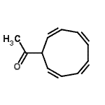 CAS 登录号：65969-45-1， 1-[(2Z,4Z,6Z,8Z)-2,4,6,8-环壬四烯-1-基]乙酮