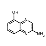 CAS 登录号：659729-76-7， 2-氨基-5-喹喔啉醇