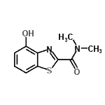 CAS 登录号：659731-95-0， 4-羟基-N,N-二甲基-1,3-苯并噻唑-2-甲酰胺