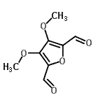 CAS 登录号：65990-57-0， 3,4-二甲氧基-2,5-呋喃二甲醛