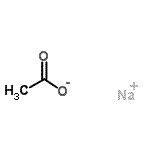 结构式 CAS# 66012-98-4, 钠(<sup>18</sup>O<sub>2</sub>)乙酸酯